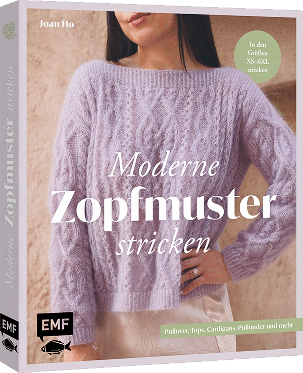 Moderne Zopfmuster stricken