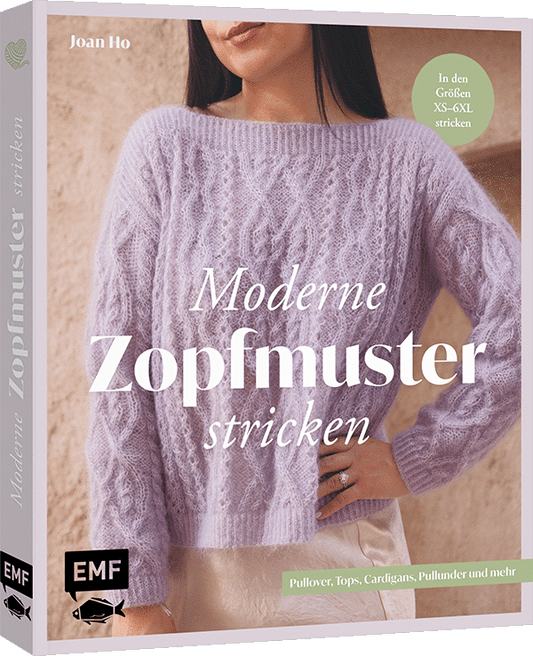 Moderne Zopfmuster stricken